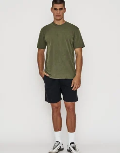 Heavyweight Regular Fit T Shirt in Dark Ecru