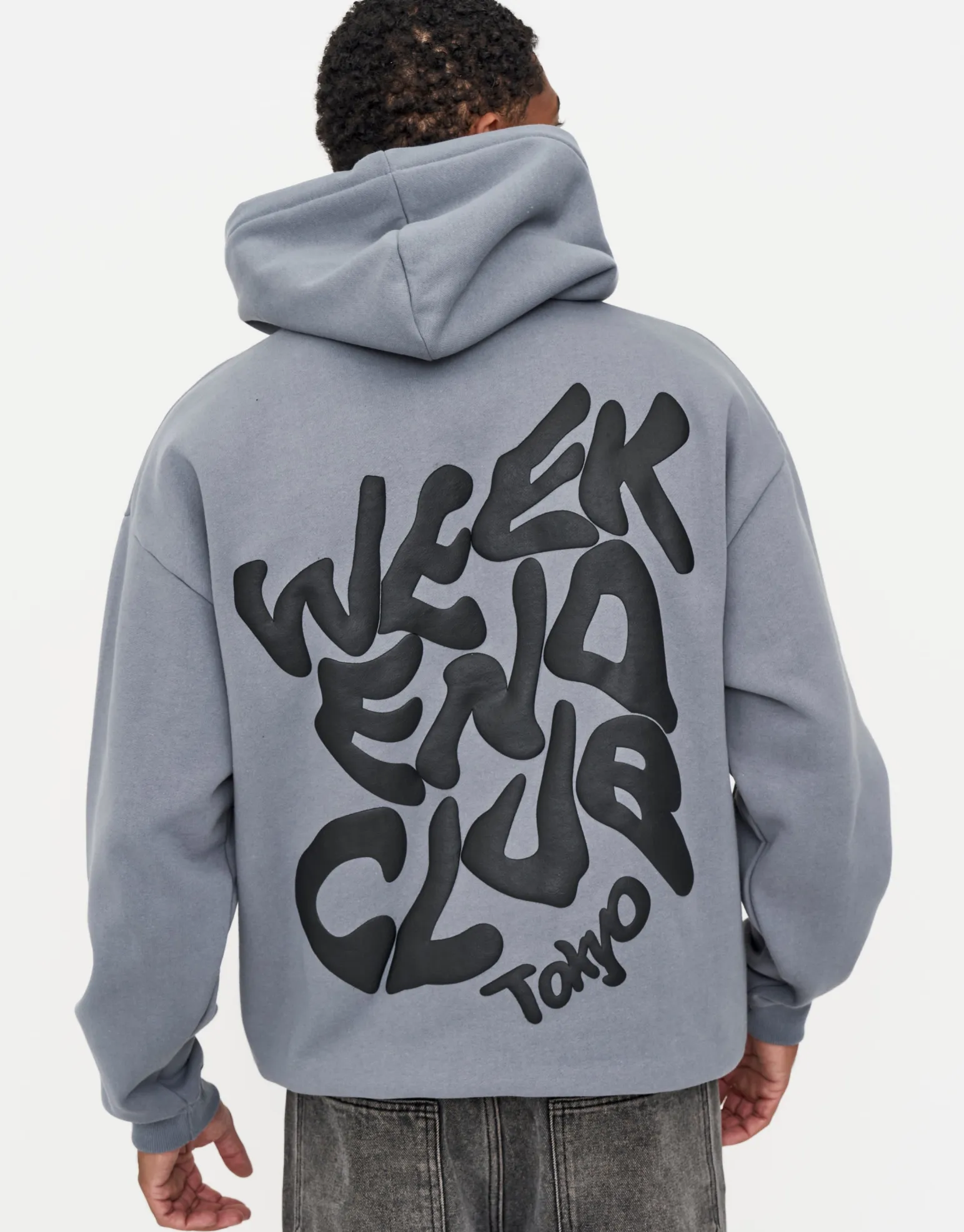 Heavyweight Weekend Club Hoodie in Slate