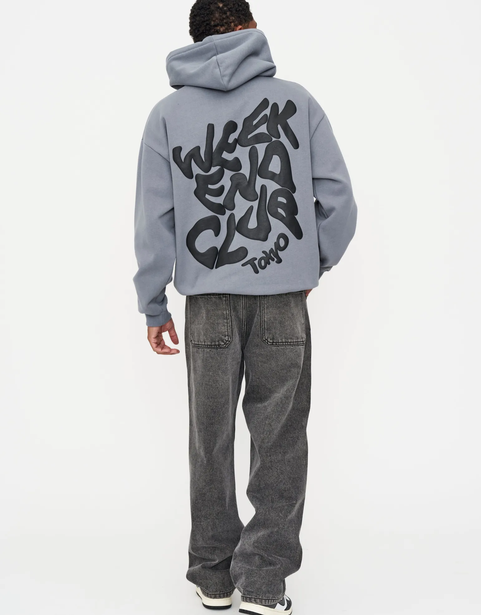 Heavyweight Weekend Club Hoodie in Slate
