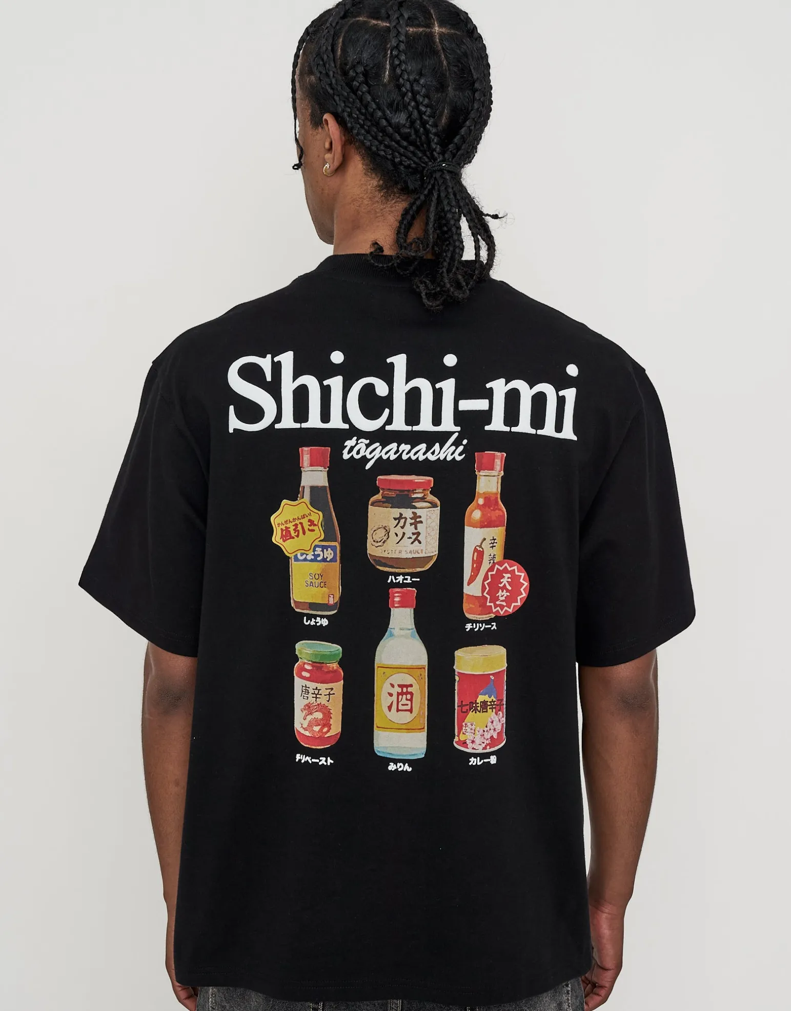 Hot Sauce Relaxed Fit T Shirt in Black