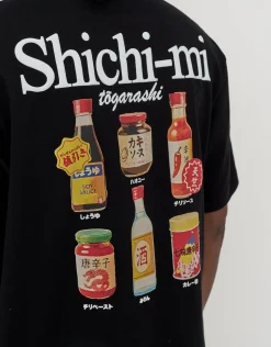 Hot Sauce Relaxed Fit T Shirt in Black