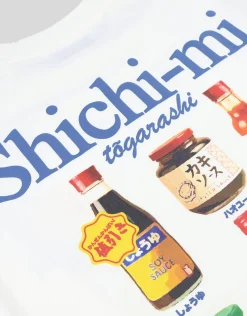 Hot Sauce Relaxed Fit T Shirt in Blanc