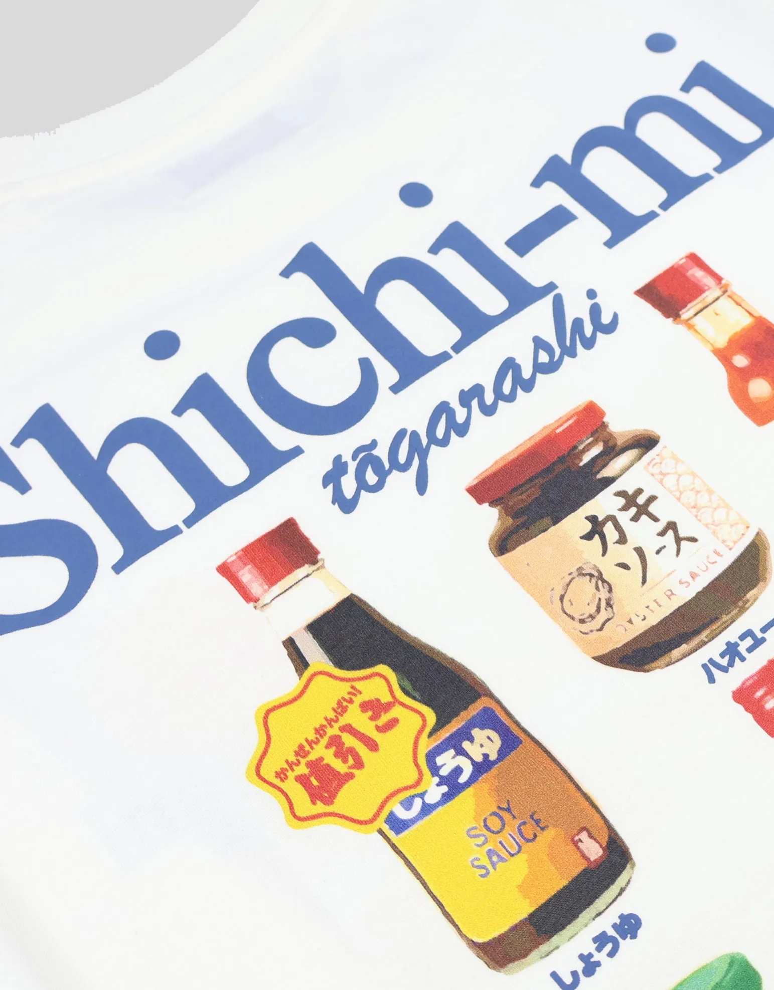 Hot Sauce Relaxed Fit T Shirt in Blanc