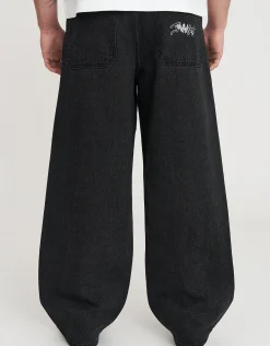 JManGo Leisure Club Oversized Hoodie in Black