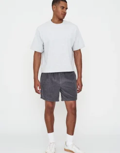 Jumbo Cord Shorts in Green