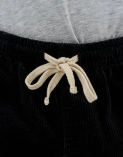 Jumbo Cord Shorts in Lt Grey