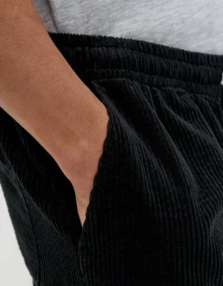Jumbo Cord Shorts in Lt Grey