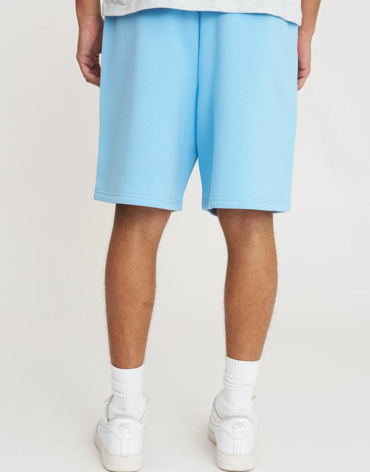 Leisure Baggy Fit Track Short in Black