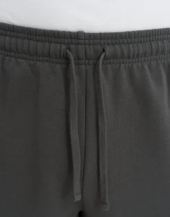 Leisure Club Baggy Track Pants in Pewter Grey