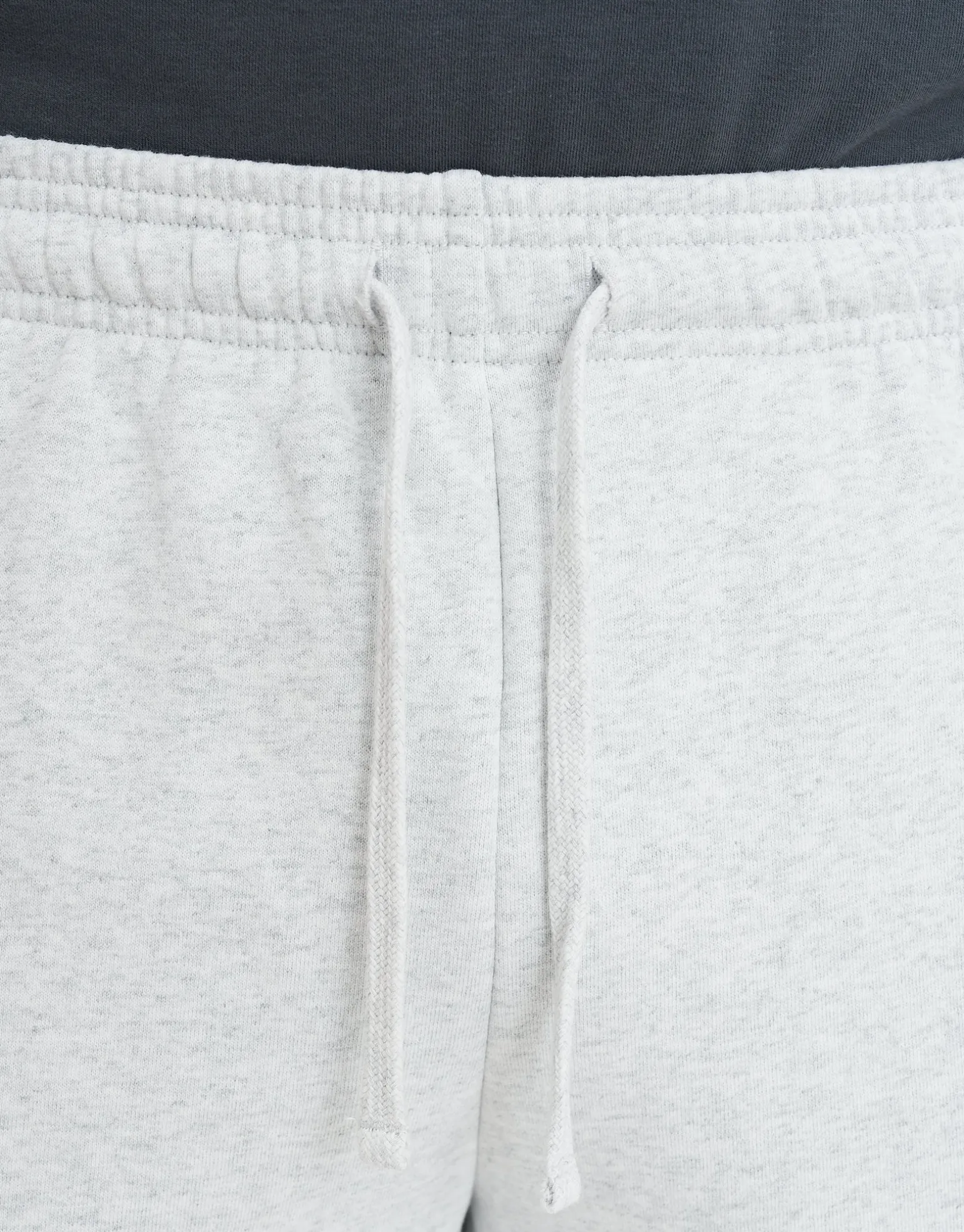 Leisure Club Baggy Track Pants in Snow Marle
