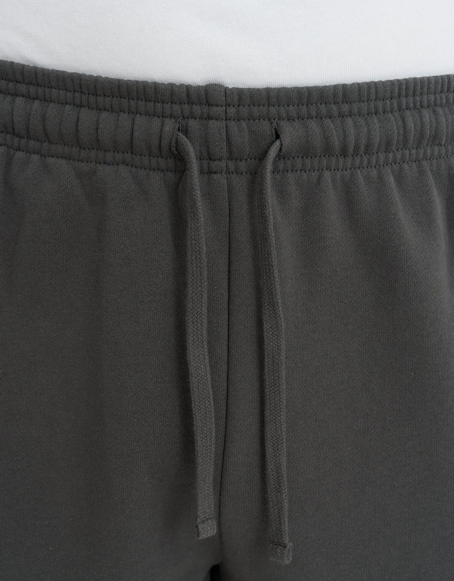Leisure Club Baggy Track Pants in Snow Marle