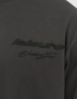 Leisure Relaxed Fit T Shirt in Pewter Grey