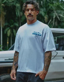 Leisure Summer Cropped Box Fit T Shirt in Blanc