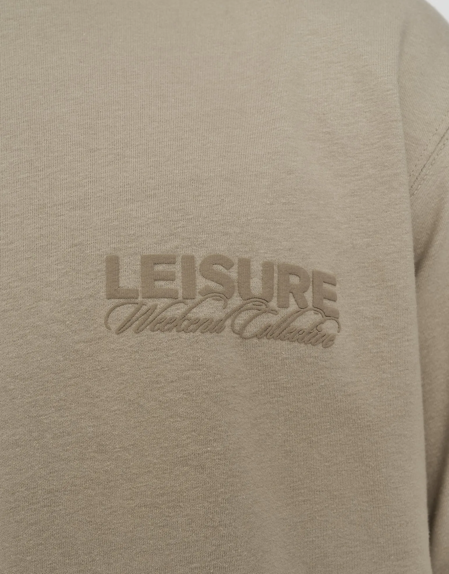Leisure Weekend Collective Relaxed Fit T Shirt in Radish