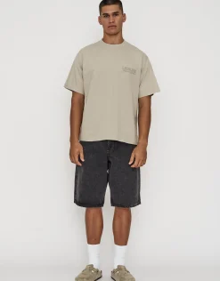 Leisure Weekend Collective Relaxed Fit T Shirt in Radish