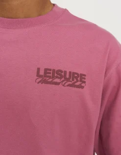 Leisure Weekend Collective Relaxed Fit T Shirt in Ecru