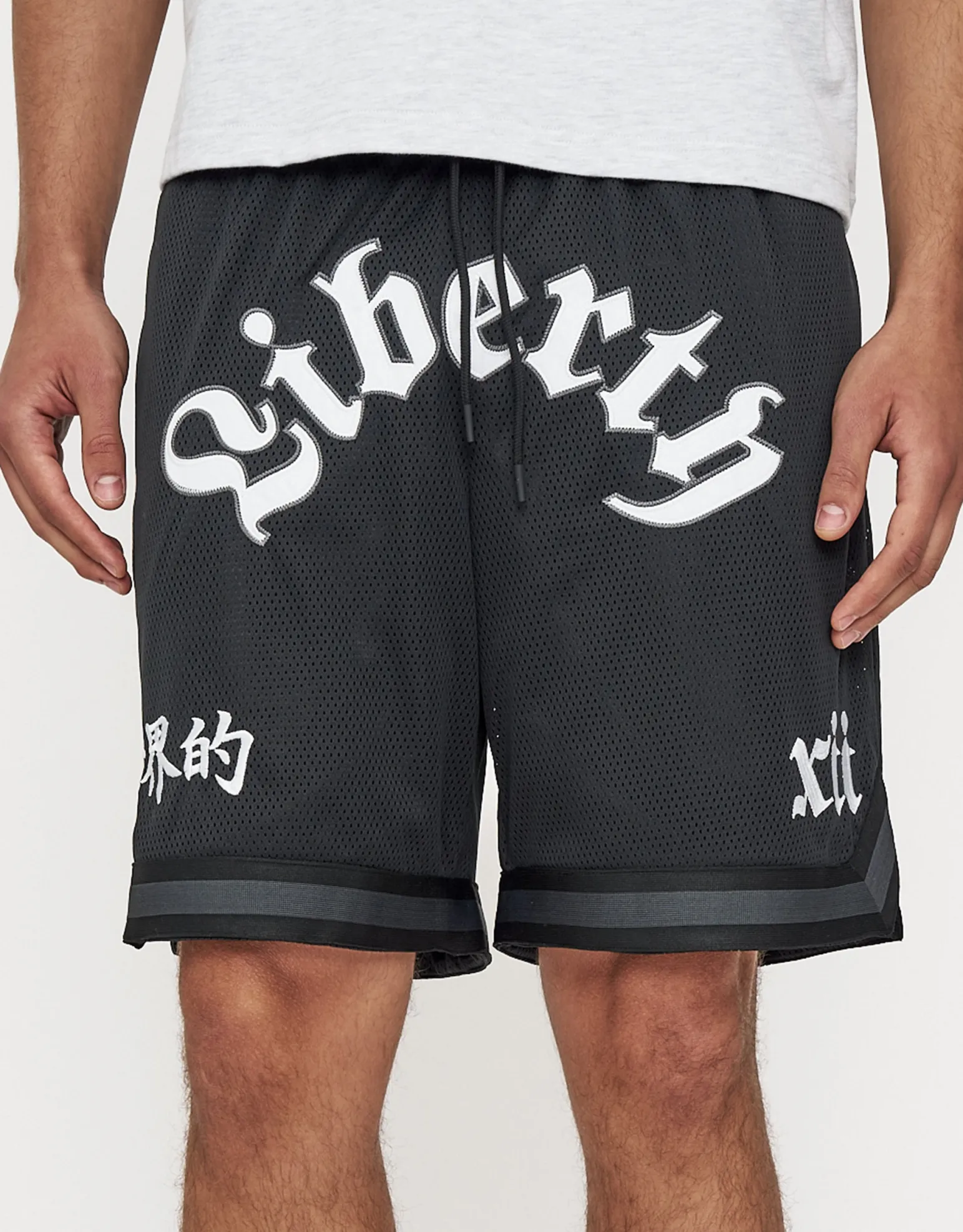 Liberty Basketball Shorts in Pebble