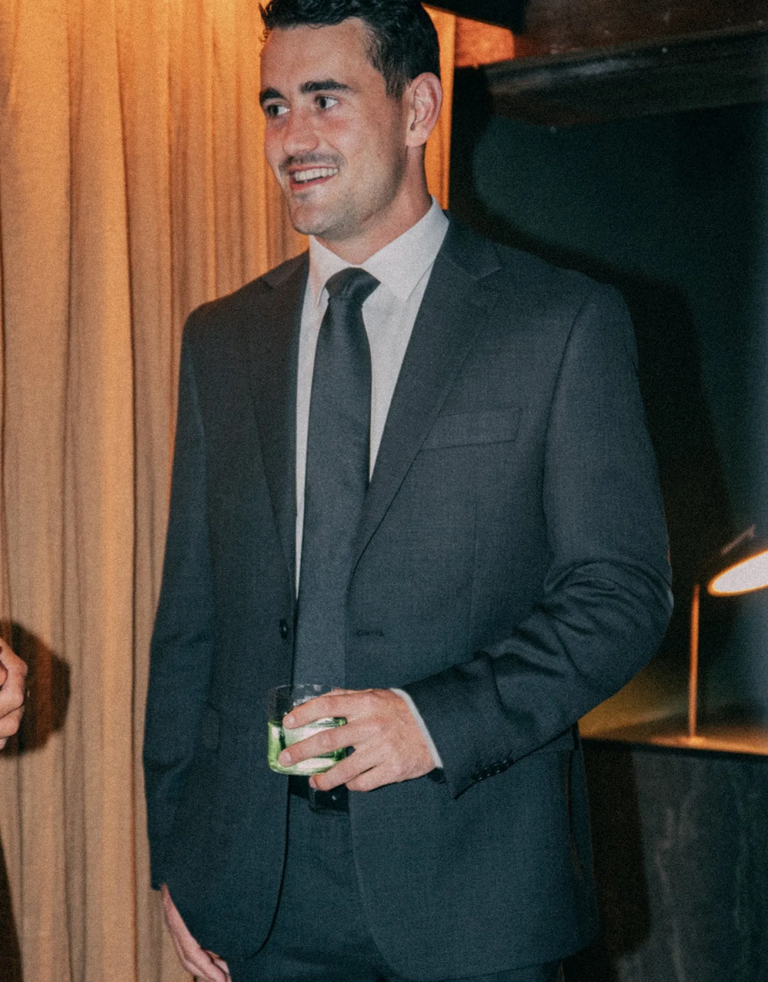 Ltd Ed. Will Jordan Slim Fit Suit Jacket in Charcoal