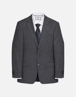 Ltd Ed. Will Jordan Slim Fit Suit Jacket in Charcoal