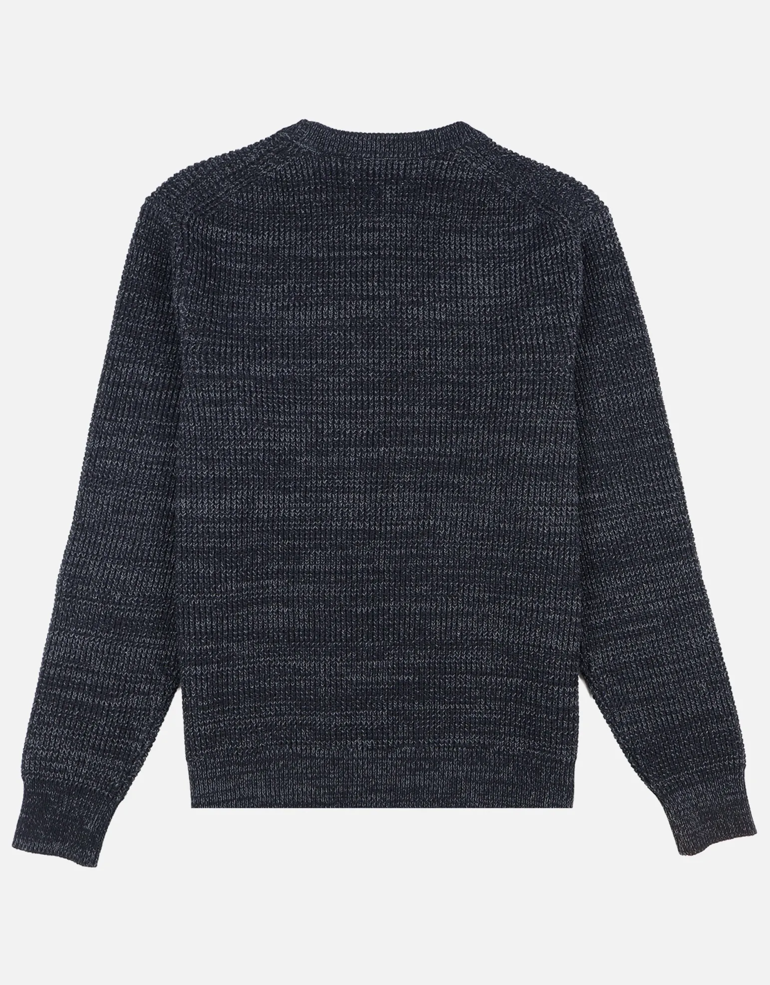 Melange Crew Neck Knit in Khaki