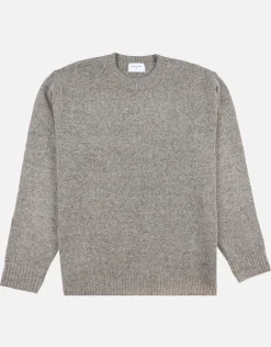 Melange Crew Neck Knit in Sand