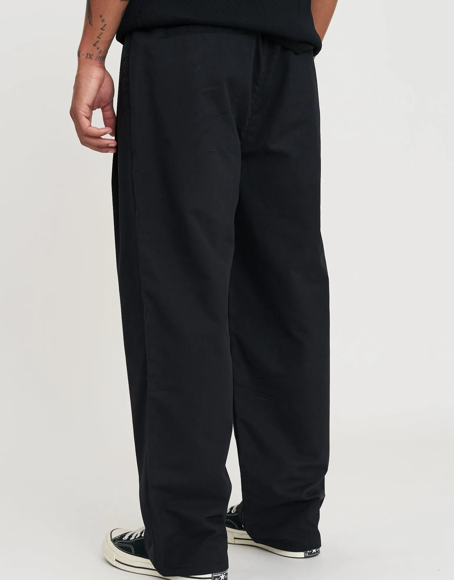 Mercer Baggy Pant in Black