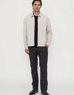 100% Merino Crew Neck Knit Jumper in Green
