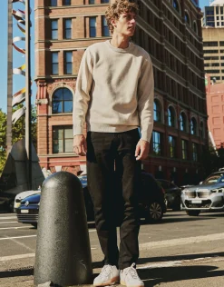 Milano Crew Neck Knit in Jet Black