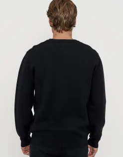 Milano Crew Neck Knit in Navy