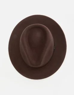 Milton Fedora in Brown