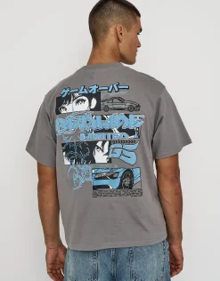 Monaco Supreme Oversized T Shirt in Surreal Green