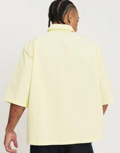 Monogram Short Sleeve Shirt in Yellow