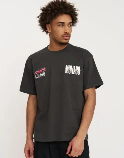 Monte Carlo Car Relaxed Fit T Shirt in Blanc