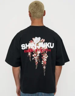 Naoshima Box Fit T Shirt in Snow