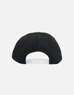 NY Embroidered Cap in Black