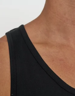 Organic Relax Fit Singlet in White