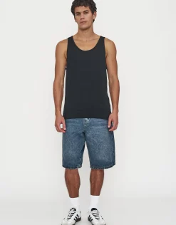 Organic Relax Fit Singlet in White