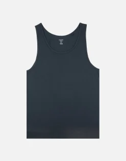 Organic Relax Fit Singlet in White