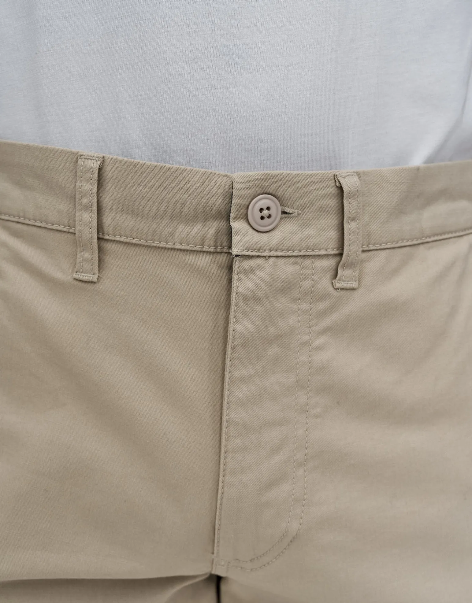 Organic Tapered Fit Chinos in Charcoal 002