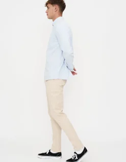 Organic Tapered Fit Chinos in Tan
