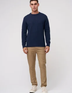 Organic Tapered Fit Chinos in Stone