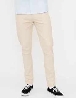 Organic Tapered Fit Chinos in Stone