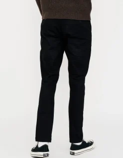 Organic Tapered Fit Chinos in Black
