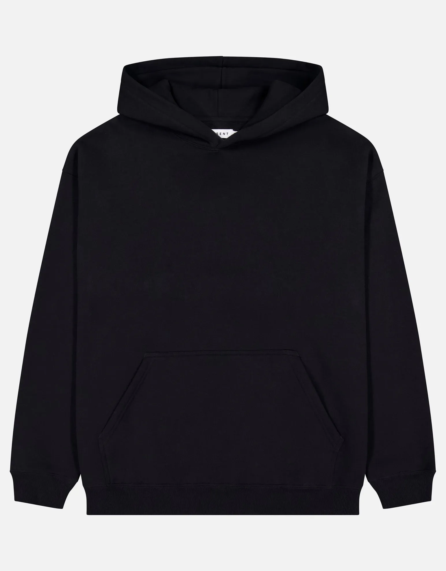 Oversized Heavyweight Plain Hoodie in Ash Purple