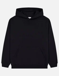 Oversized Heavyweight Plain Hoodie in Slate
