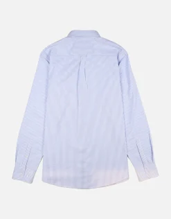 Oxford Stretch Long Sleeve Shirt in Black