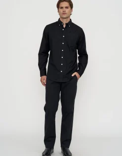 Oxford Stretch Long Sleeve Shirt in Sage