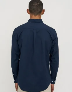 Oxford Stretch Long Sleeve Shirt in Sage