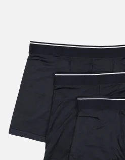 3 Pack Mixed Print Boxers in Black/green/camo