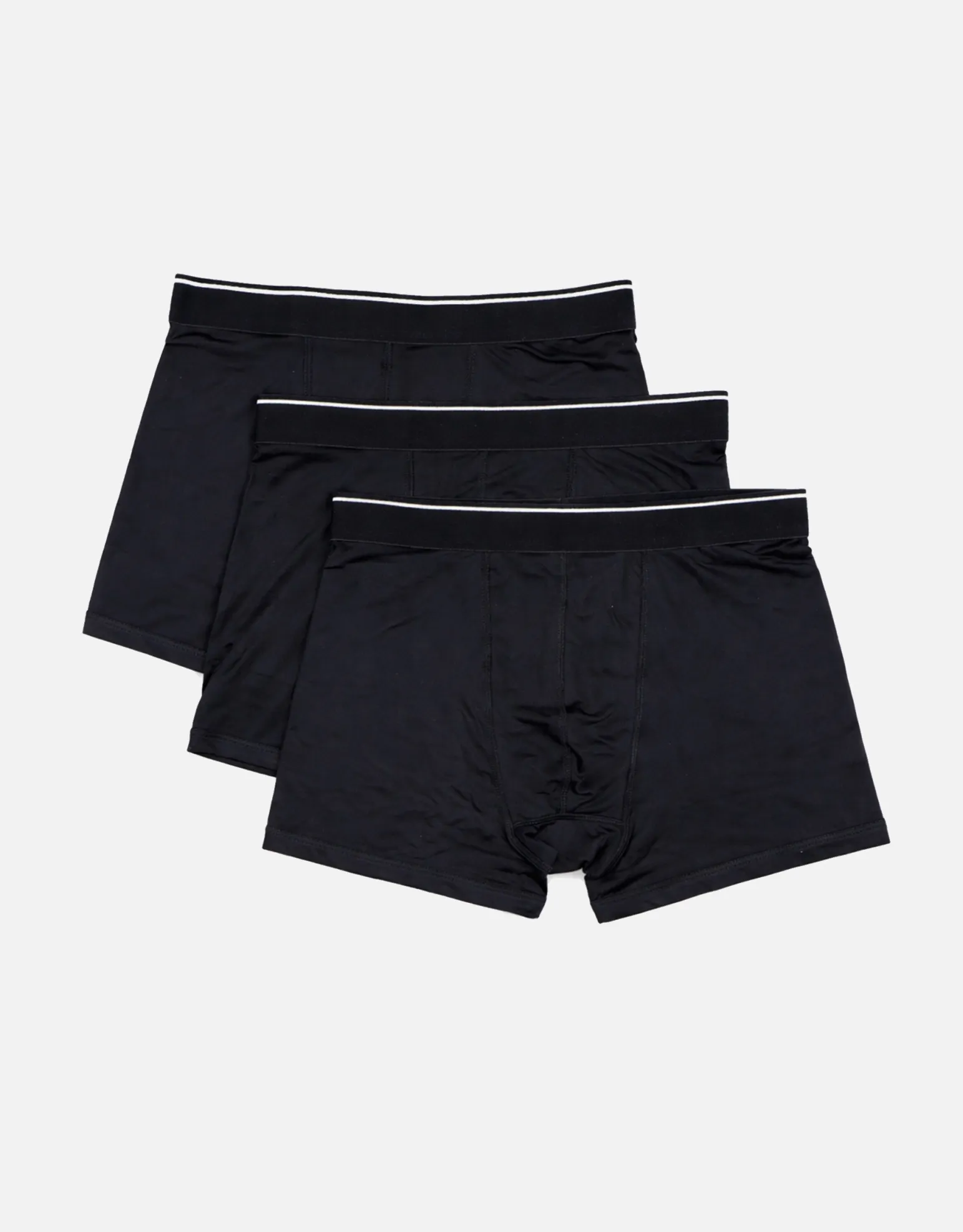 3 Pack Mixed Print Boxers in Black/green/camo